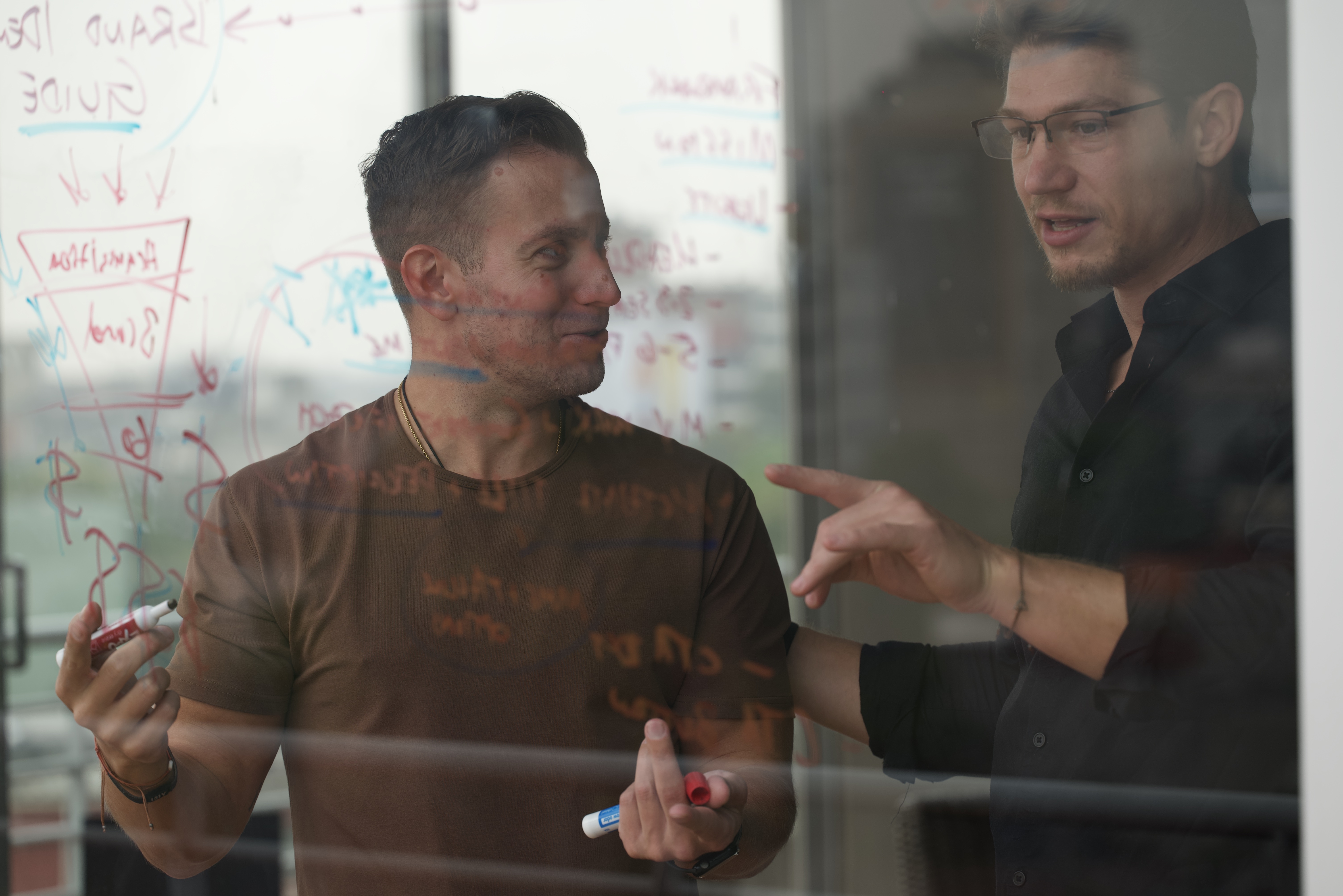 Carey James strategic advisory session with client